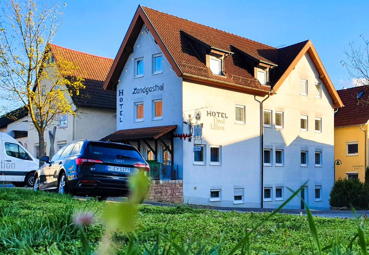 Gasthaus & Hotel Drei Lilien Werbach Exterior foto